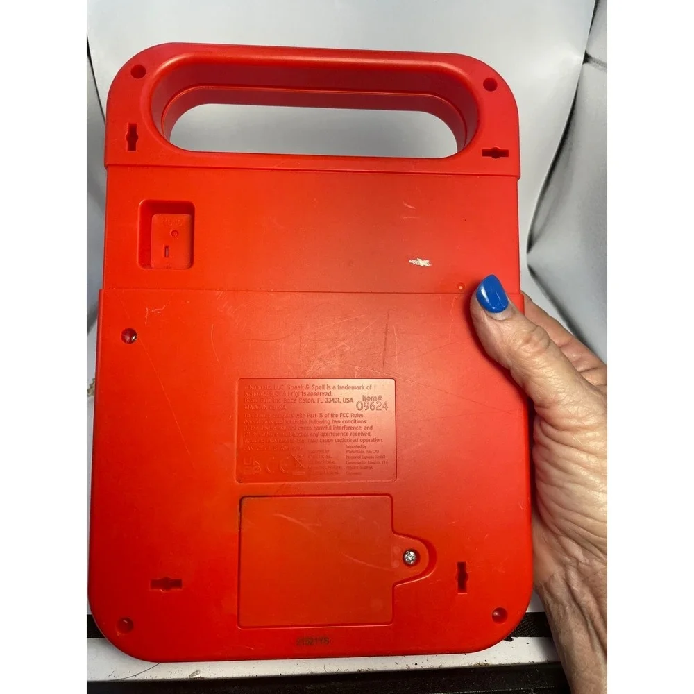 Vintage 1980's Speak & Spell Electronic Learning Game Basic Fun Item# 09624